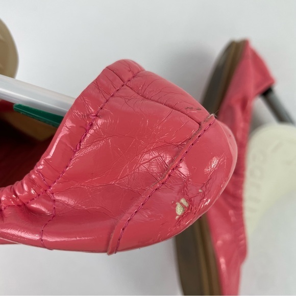 GAP Pink Foldable Ballet Flats Purse Shoes Travel Shoes - Picture 8 of 11